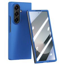 A-One Brand - Galaxy Z Fold 7 5G Mobilskal Stort Fönster Hård PC - Mörkblå