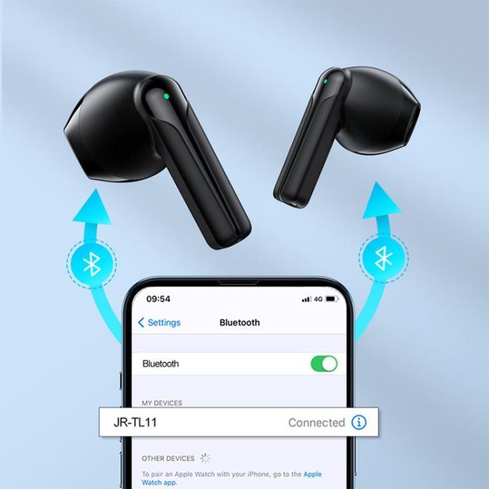 Joyroom - Joyroom TWS Bluetooth 5.3 Trådlös Hörlurar - Svart