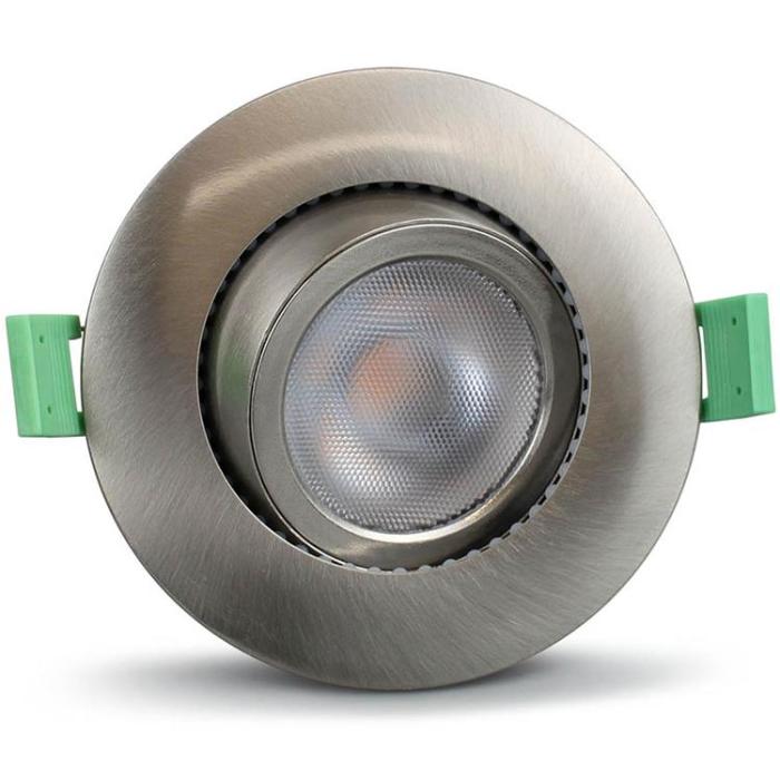 LLITT - LLITT Ellen Infälld downlight Dim-to-Warm 520lm IP65 Borstad stål