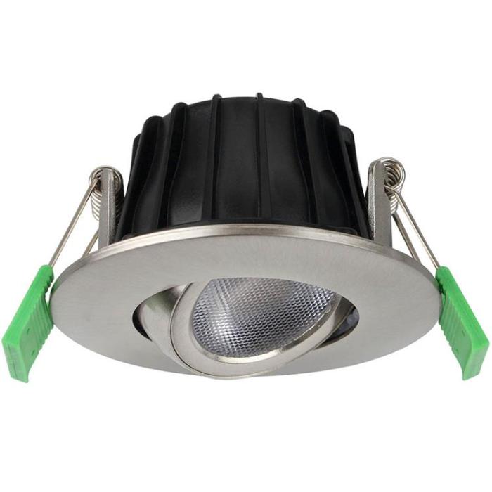 LLITT - LLITT Ellen Infälld downlight Dim-to-Warm 520lm IP65 Borstad stål