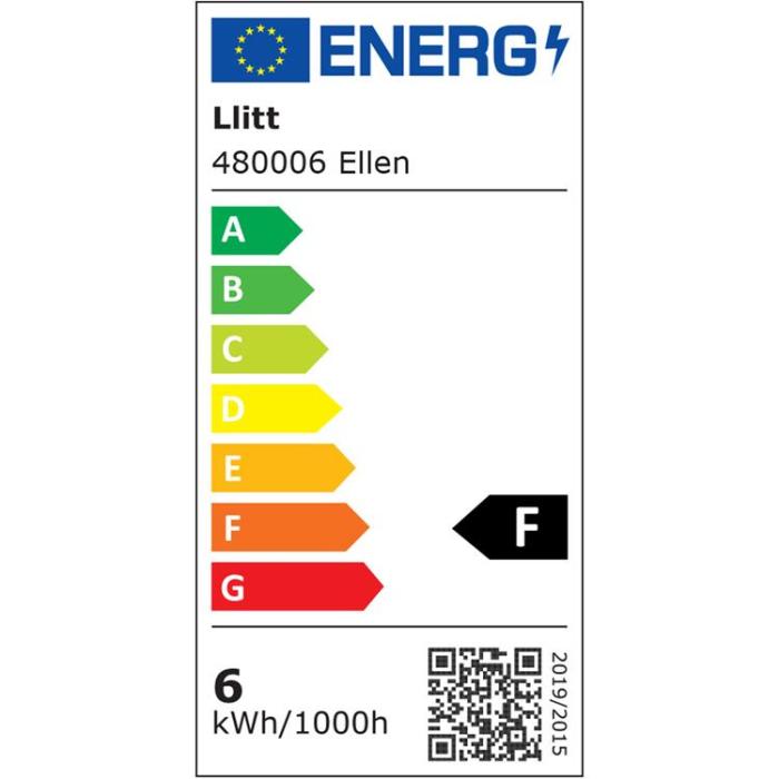 LLITT - LLITT Ellen Infälld downlight Dim-to-Warm 520lm IP65 Borstad stål