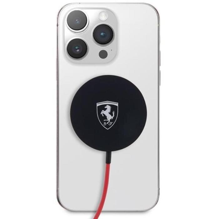 Ferrari - Ferrari Magsafe Trådlös Laddare 15W - Svart