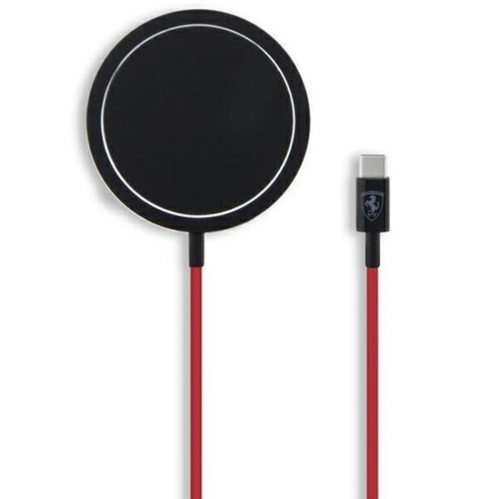 Ferrari - Ferrari Magsafe Trådlös Laddare 15W - Svart