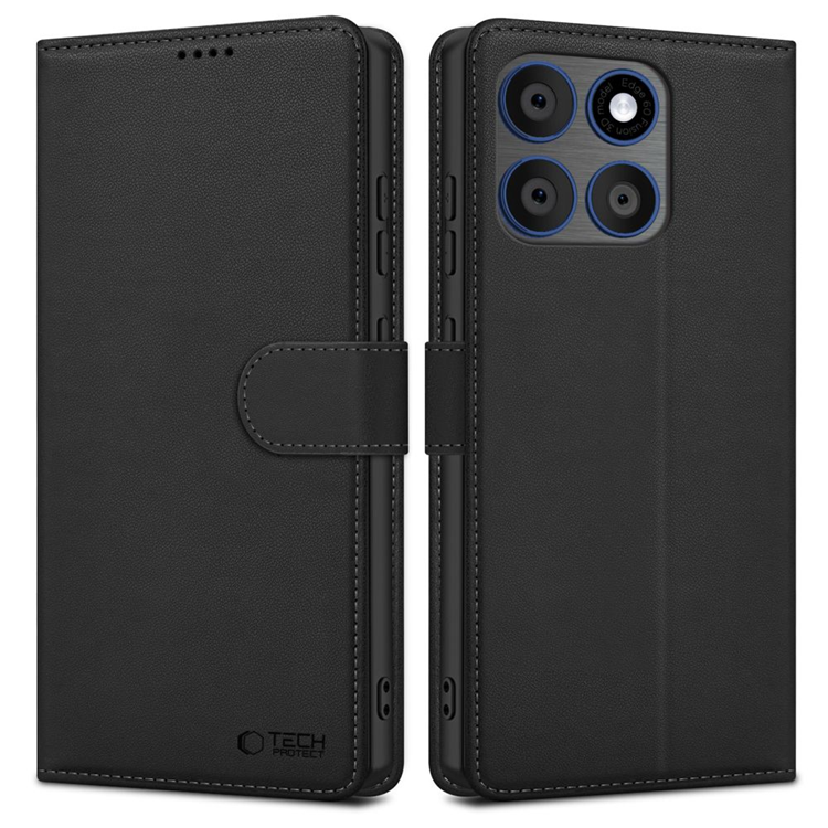 Tech-Protect Motorola Edge 70 5G Plånboksfodral - Svart