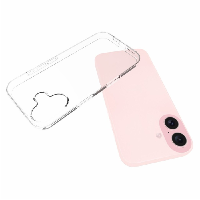 OEM - iPhone 16 Plus Mobilskal Slim 1mm - Transparent