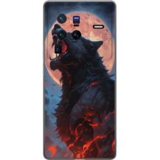 iSecrets - Mobilskal till vivo X80 Pro med Ylande varg