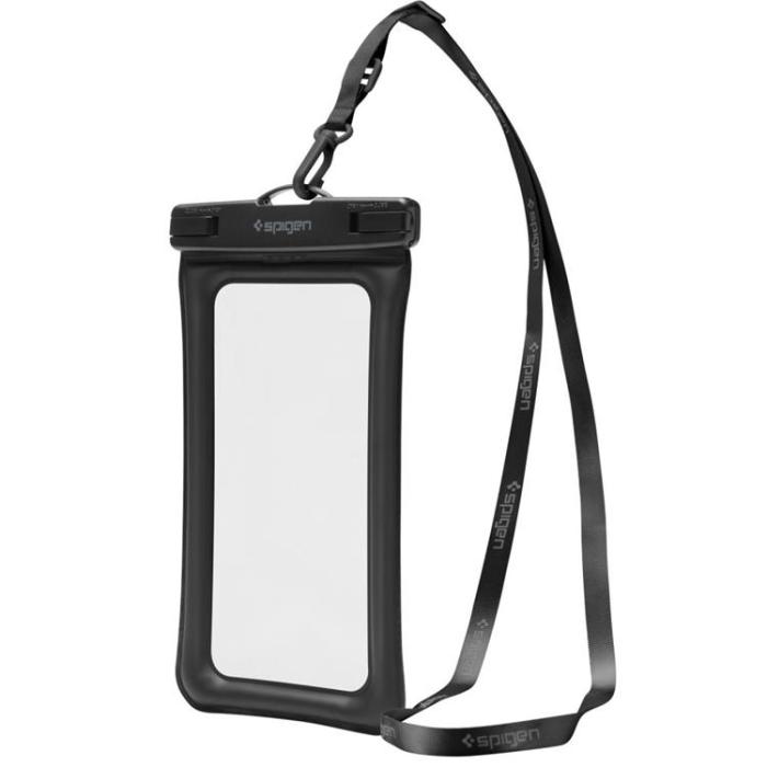 Spigen - Spigen 2-Pack Universala Vattentät Mobilväskor A610 - Svart