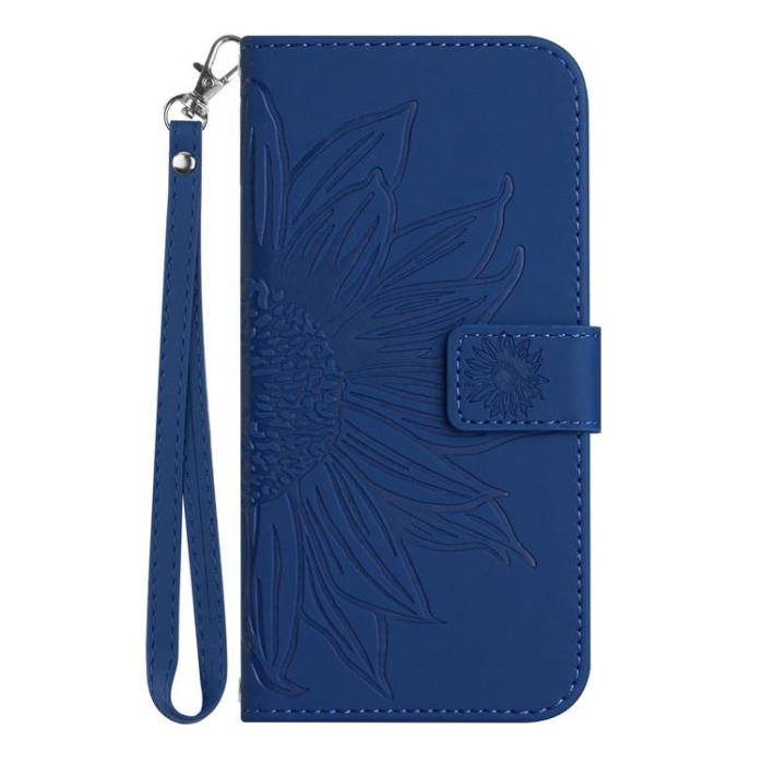 A-One Brand - Sony Xperia 10 VII Plånboksfodral Med Handledsrem - Sapphire