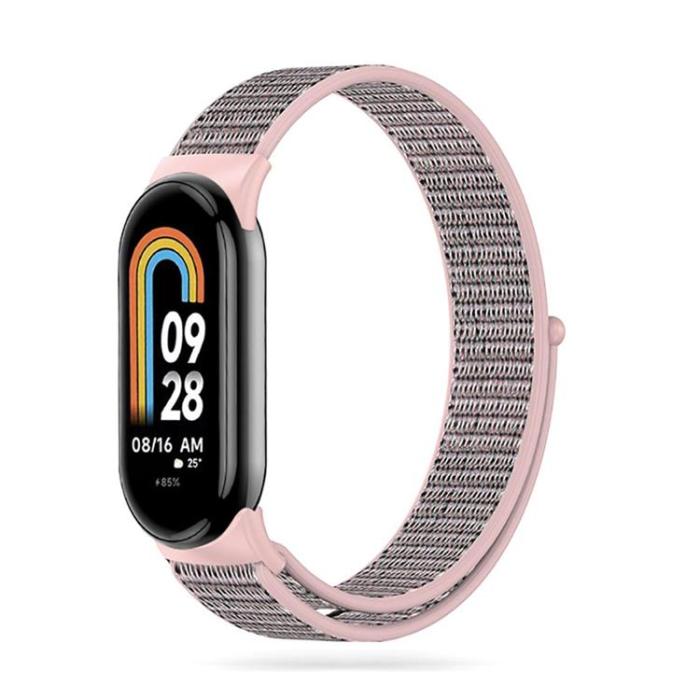 Tech-Protect - Tech-Protect Xiaomi Smart Band 8/8 NFC Band Nylon - Rosa
