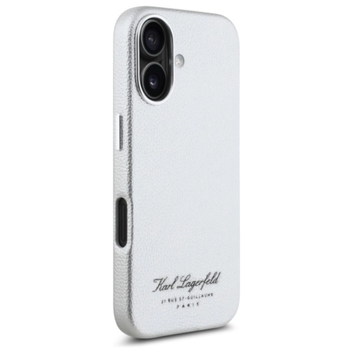 KARL LAGERFELD - Karl Lagerfeld iPhone 16 Mobilskal Hotel RSG - Grå
