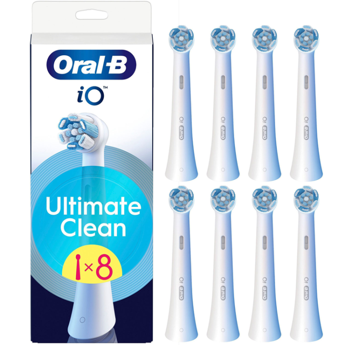 Oral B - Oral B Borsthuvud iO Ultimate Clean 8st - Vit