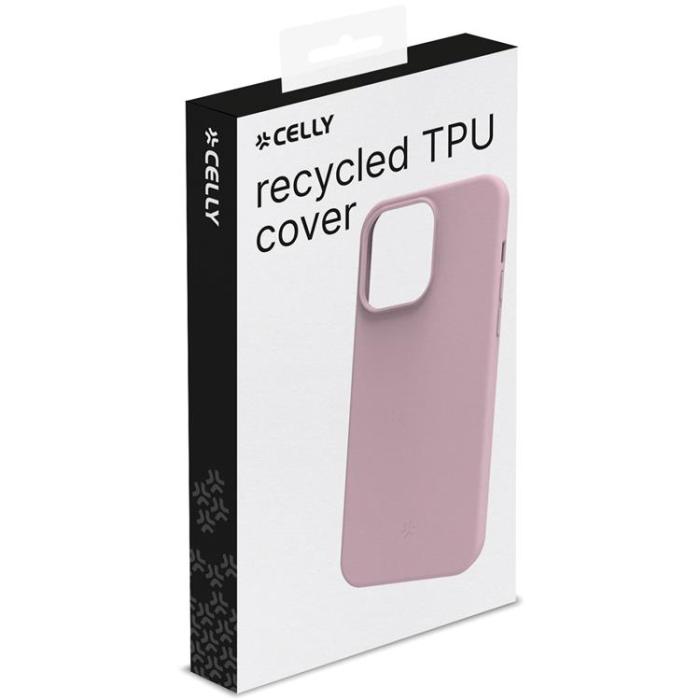 Celly - Celly iPhone 15 Mobilskal Planet Soft TPU - Rosa