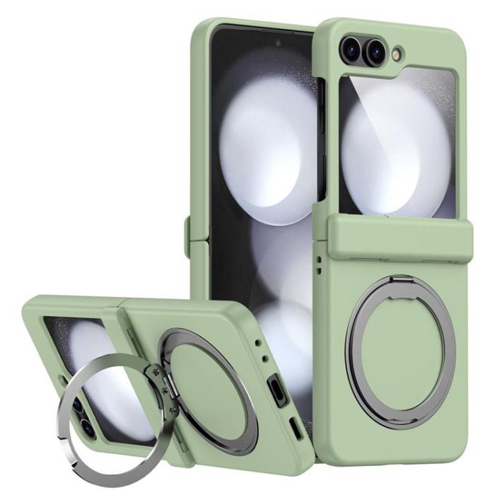 A-One Brand - Galaxy Z Flip 7 Mobilskal Magsafe Spring Hinge - Grön