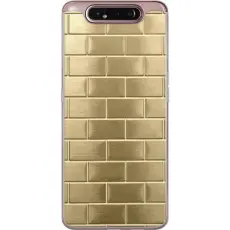 Gustaf - Mobilskal till Samsung Galaxy A80 med Gyllene Murstenar