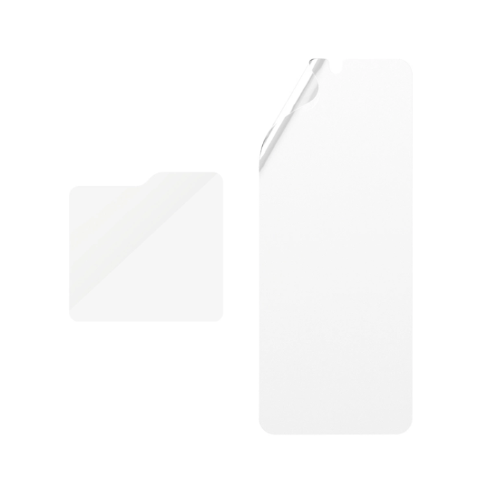 Panzer - Panzer Galaxy Z Flip 6 Bundle 2in1 Härdat Glas + Skärmskydd SAFE