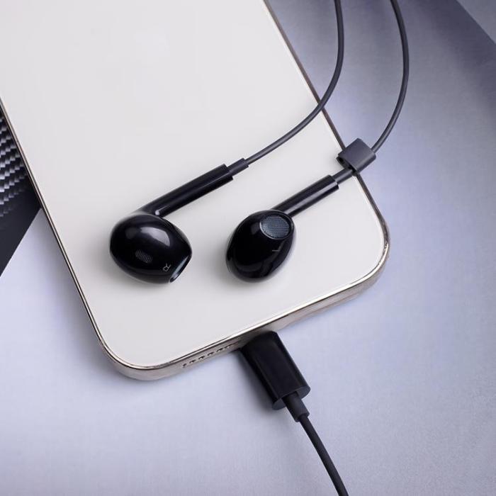 Maxlife - Maxlife Trådbundna Hörlurar USB-C MXEP-04 - Svart