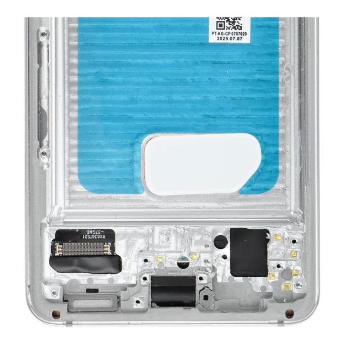 OEM - SAMSUNG S21 5G Skärm med LCD-display SOFT OLED - Vit
