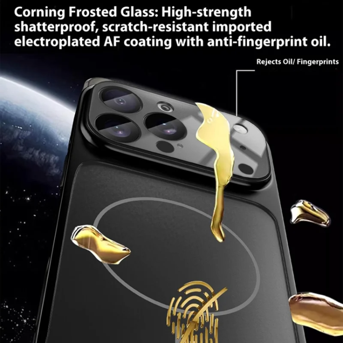 A-One Brand - iPhone 16 Pro Skal med iPhone 17 Pro Utseende - Titanblå