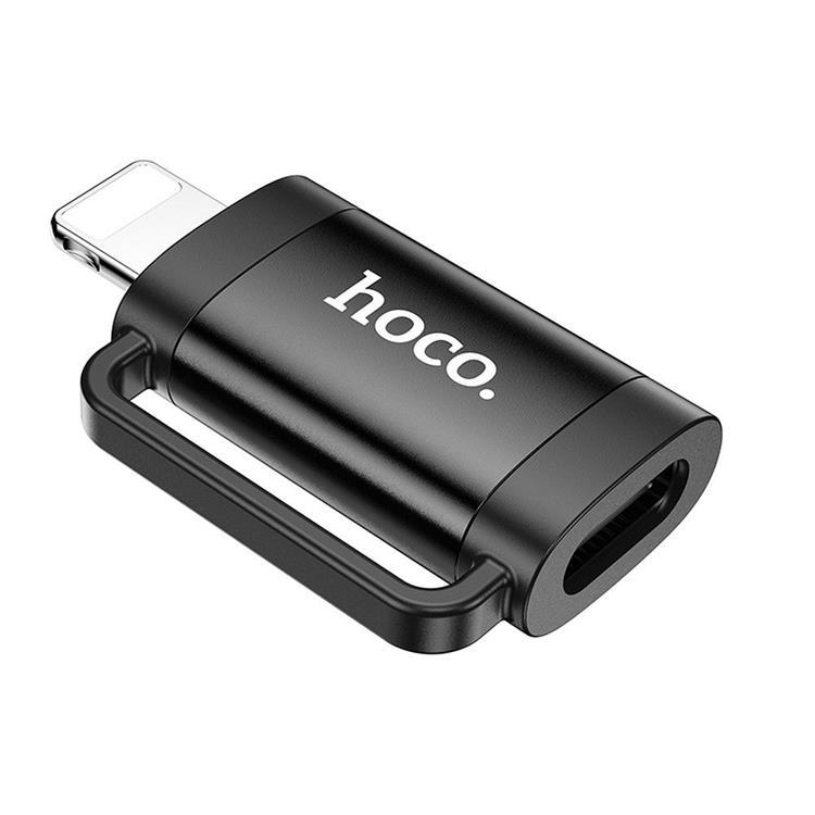 Hoco Adapter OTG Lightning Till USB-C 2A UA31B - Svart | 505295 | AlltMobil
