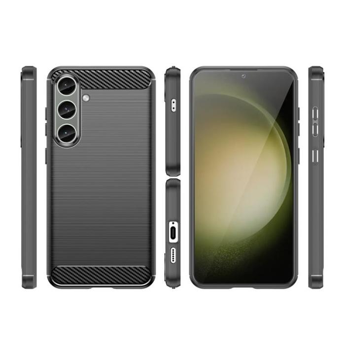 OEM - Galaxy S24 Mobilskal Carbon - Svart