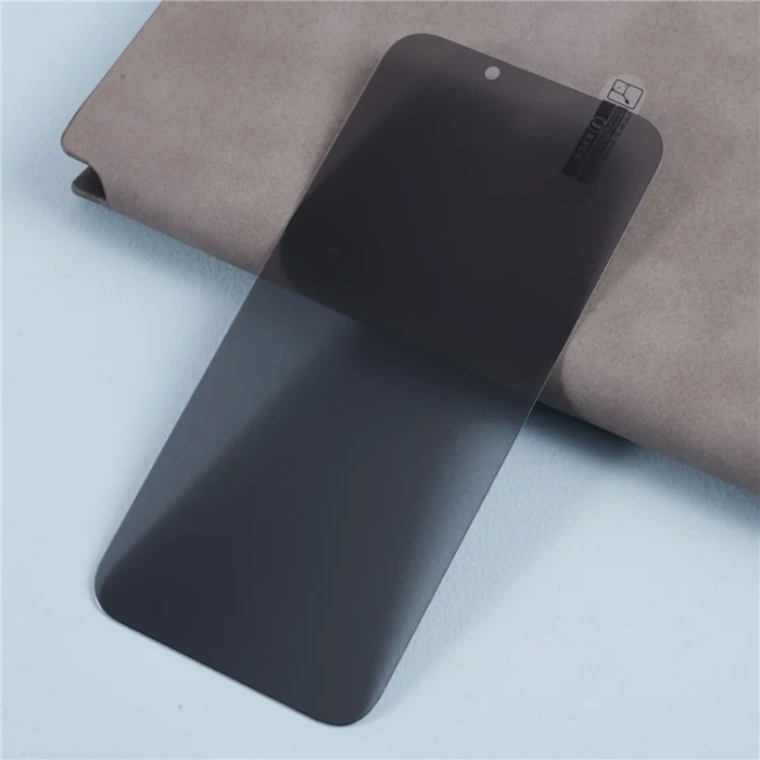 A-One Brand - iPhone 17 Air Härdat Glas Skärmskydd Privacy - Svart