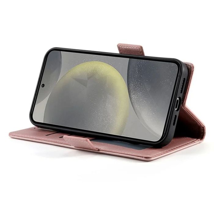 OEM - Galaxy S25 Plus Plånboksfodral - Rosa Guld