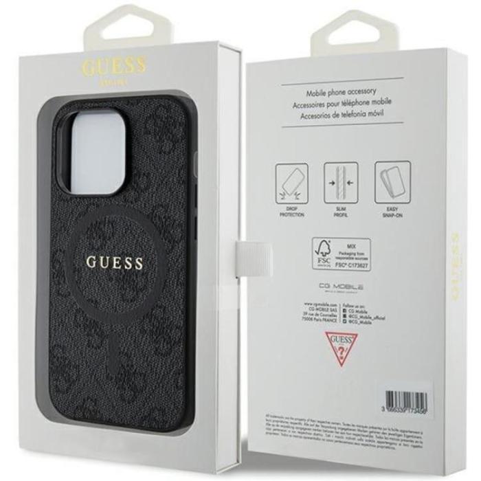Guess - Guess iPhone 14 Pro Mobilskal Magsafe Classic Logo