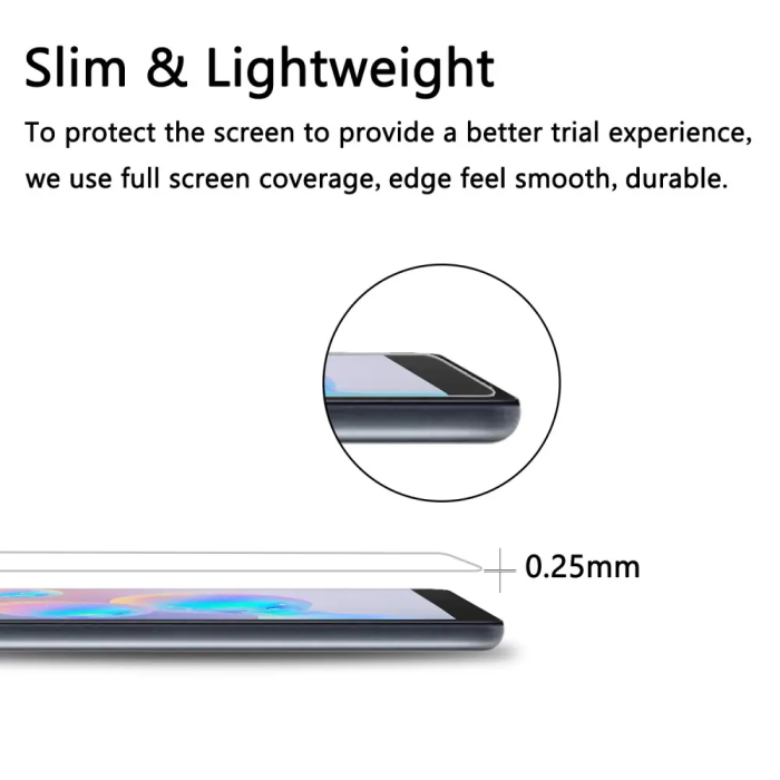 Taltech - Galaxy Tab S6 Lite 10.4 Härdat Glas Skärmskydd