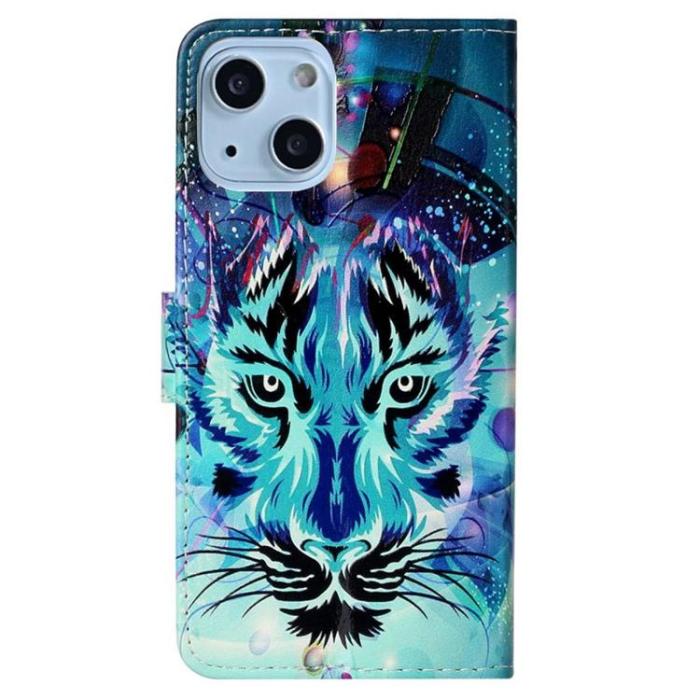 OEM - iPhone 14 Plus Plånboksfodral Folio Flip - Wolf