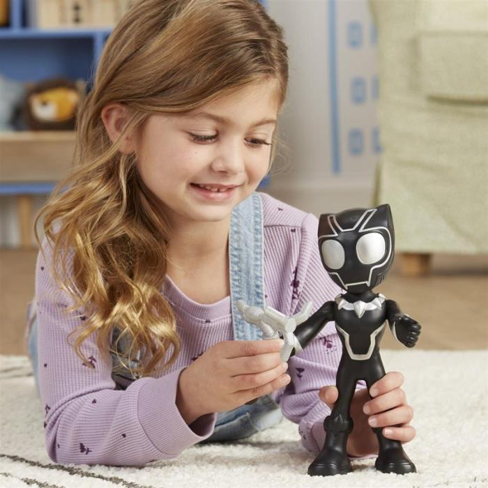 MARVEL - MARVEL Spidey And His Amazing Friends Supersized 9 Inch Figure Black Panther