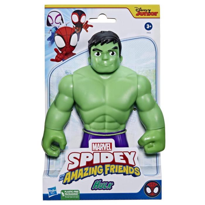 MARVEL - MARVEL Spidey And His Amazing Friends Supersized 9 Inch Figure Hulk