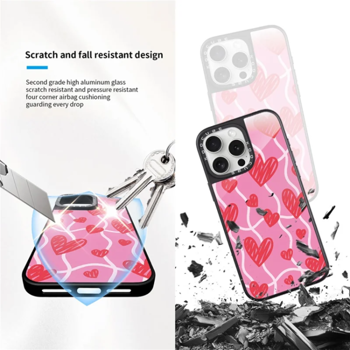 A-One Brand - iPhone 14 Pro Mobilskal MagSafe Aluminium Silikon