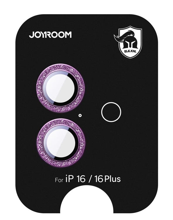 Joyroom iPhone 16/16 Plus Härdat Glas Kameralinsskydd - Rosa | 5468 | AlltMobil