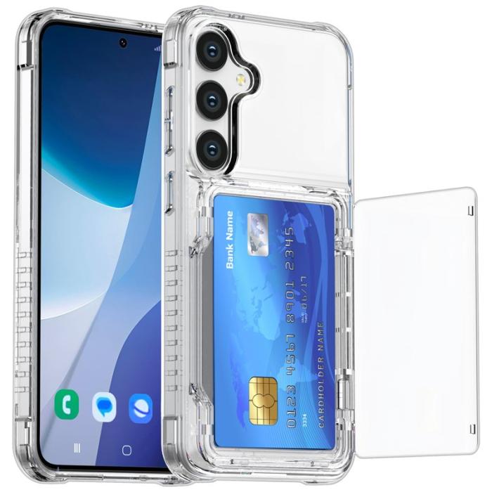 OEM - Mobilskal för Samsung Galaxy S26 Plus Transparent PC + TPU - Svart