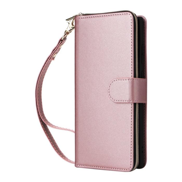 OEM - Mobilfodral för Samsung Galaxy S26 Ultra 9 Kortfack - Roséguld