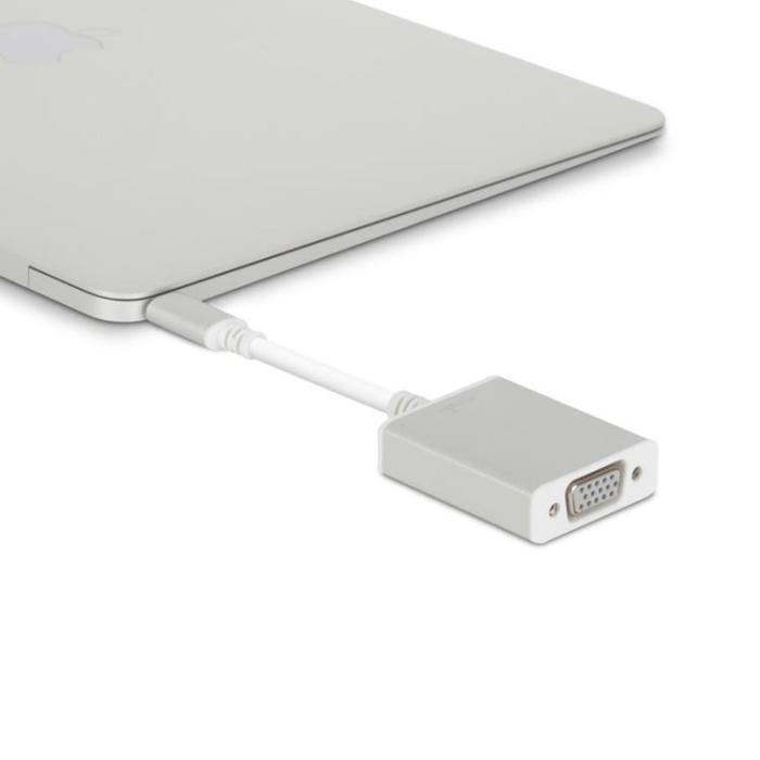 Moshi - Moshi USB-C Till VGA Adapter - Vit