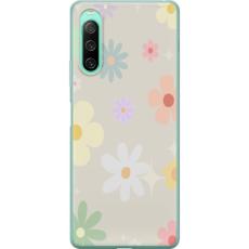 iSecrets - Mobilskal till Sony Xperia 10 IV med fejdande blommor
