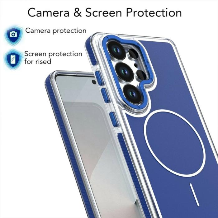 OEM - Mobilskal för Samsung Galaxy S26 Ultra Magnetiskt Shockproof TPU - Blå