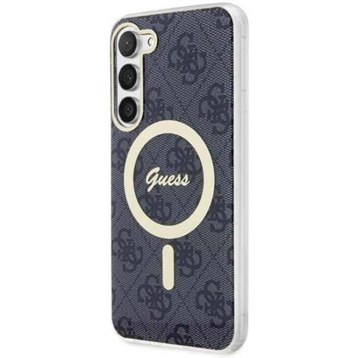 Guess - Guess Mobilskal till Galaxy S23 Plus Magsafe - Svart