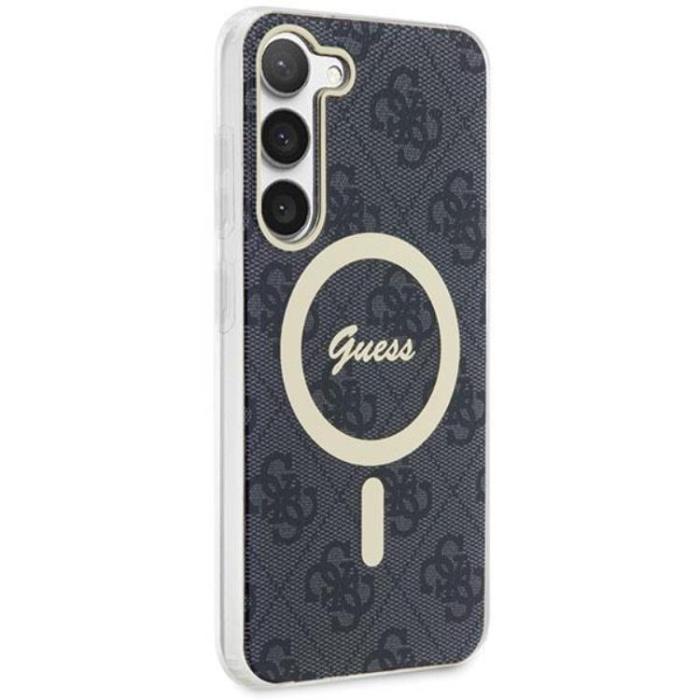 Guess - Guess Mobilskal till Galaxy S23 Plus Magsafe - Svart
