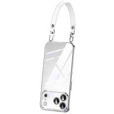 SULADA - SULADA iPhone 17 Pro Mobilskal Ultra Clear Electroplating - Silver