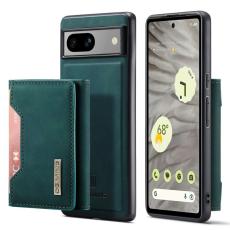 DG.MING - DG.MING Google Pixel 7a Konstl&auml;der Pl&aring;nboksfodral Gr&ouml;n