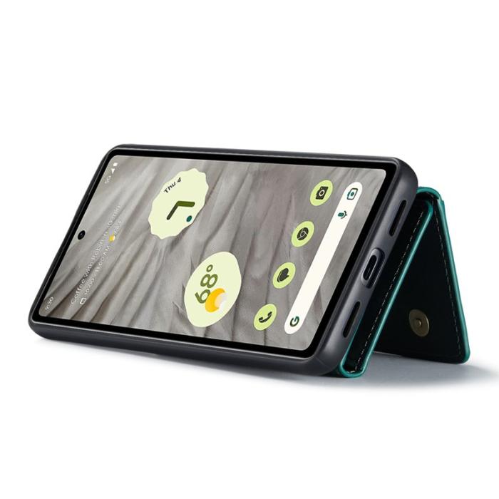 DG.MING - DG.MING Google Pixel 7a Konstläder Plånboksfodral Grön