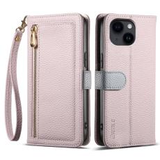 ESEBLE - ESEBLE E11 f&ouml;r iPhone 14 / 13 Pl&aring;nboksfodral Konstl&auml;der - Lila