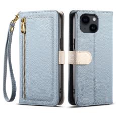 ESEBLE - ESEBLE E11 f&ouml;r iPhone 14 / 13 Pl&aring;nboksfodral Konstl&auml;der - Bl&aring;