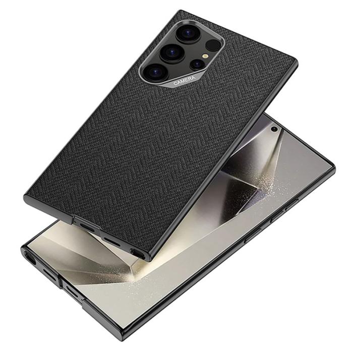 GKK - GKK Samsung Galaxy S24 Ultra Fodral Skin Touch PC + TPU - Brun