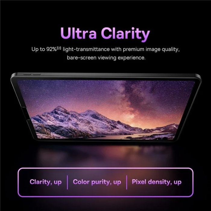 OEM - iPad Pro 11.9 (2018)/(2020)/(2021)/(2022) Härdat Glas Skärmskydd - Clear