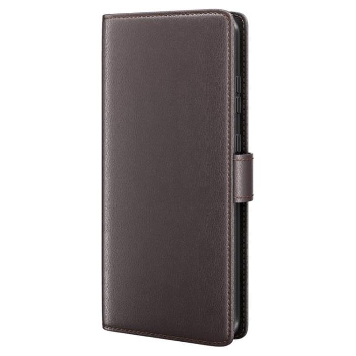 A-One Brand - OnePlus Nord 2T 5G Plånboksfodral Äkta Läder Flip Folio - Brun