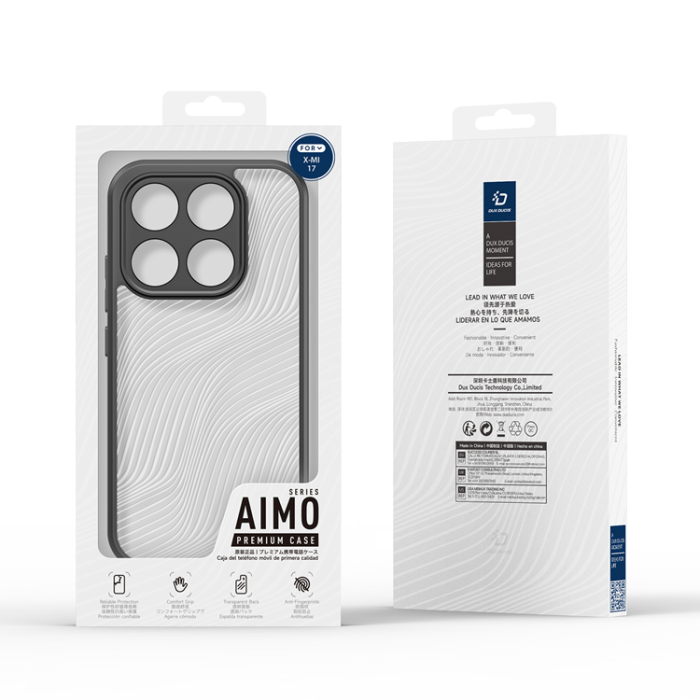 Dux Ducis - Dux Dusic Xiaomi 17 Mobilskal Aimo Series Matte - Svart