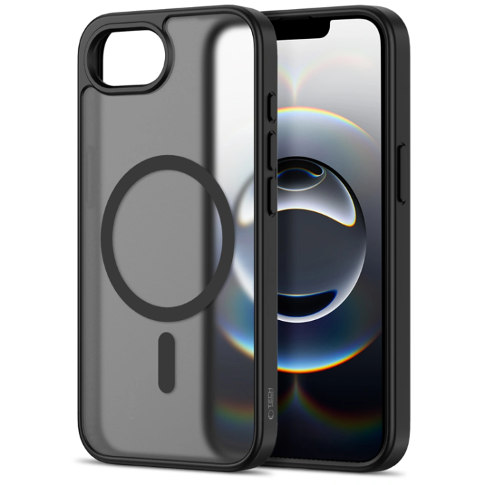 Tech-Protect - Tech-Protect Mobilskal För iPhone 16e/17e Magsafe Basicmag - Matt Svart